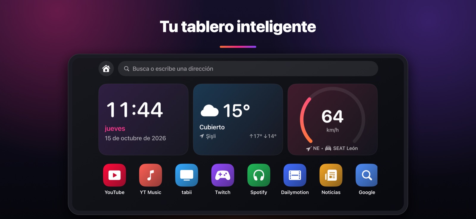 Tu tablero inteligente